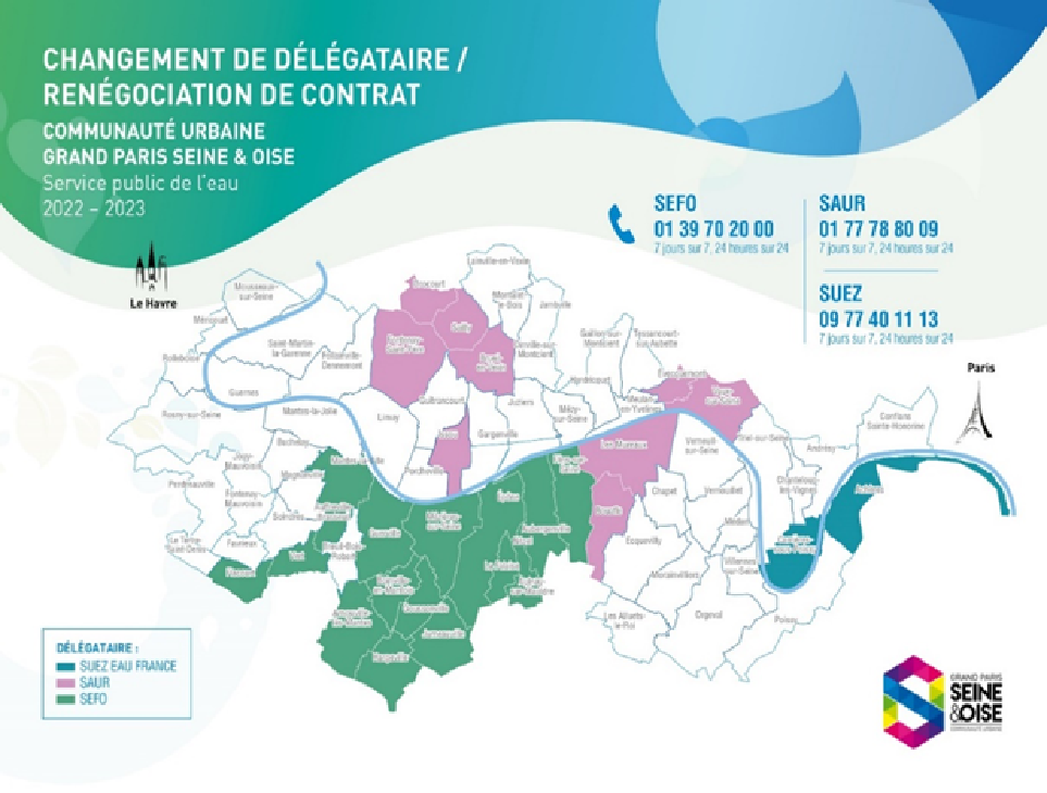 EAU : changement de délégataire, renégociation des contrats